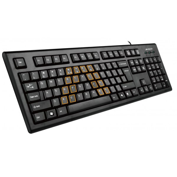 Фото - Клавиатура проводная A4tech KRS-85 USB (Black)