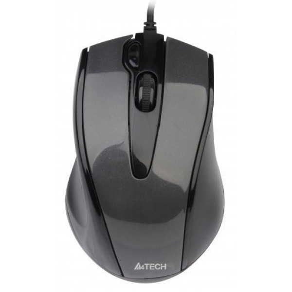 Фото - Мышь проводная A4tech N-500F-1 Glossy Grey