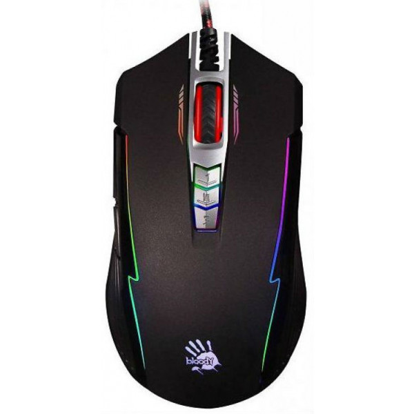 Фото - Миша дротова ігрова Bloody P93s (Stone Black)