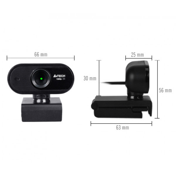 Фото - Веб-камера для комп'ютера A4tech PK-925H 1080P, USB 2.0