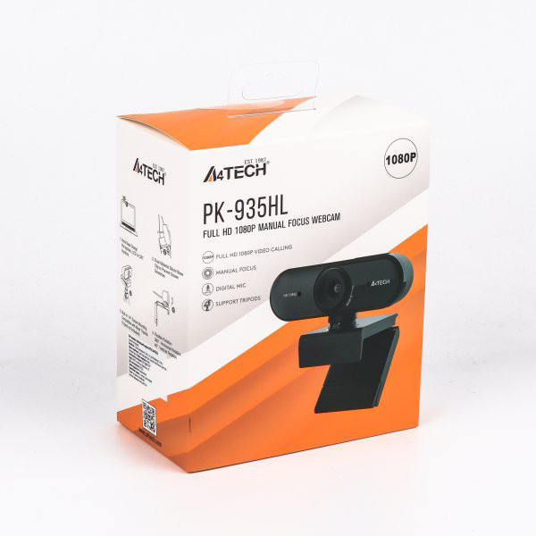 Фото - Веб-камера для компьютера A4tech PK-935HL 1080P Black