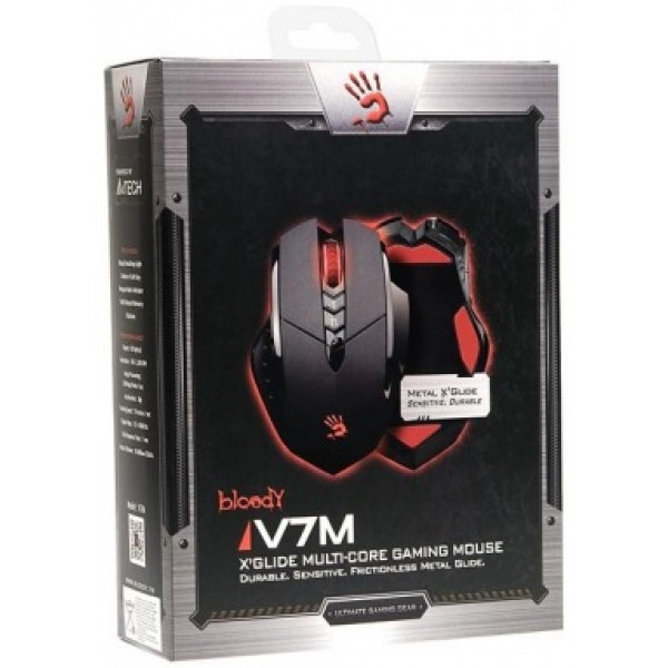 Фото - Мышь компьютерная A4tech V7M Bloody (Black)
