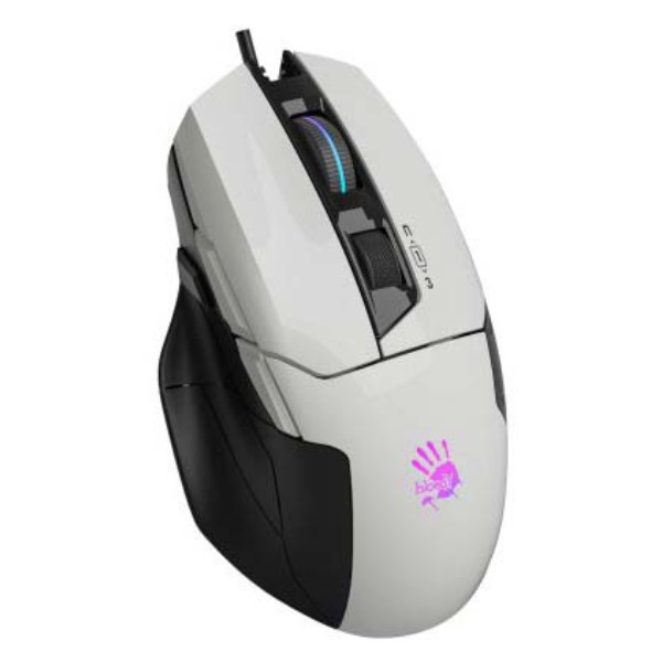 Фото - Мышь проводная игровая Bloody W70 Max (Panda White)