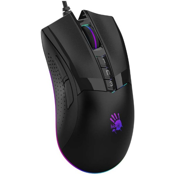 Фото - Мышь проводная игровая Bloody W90 Max Activated (Stone Black)