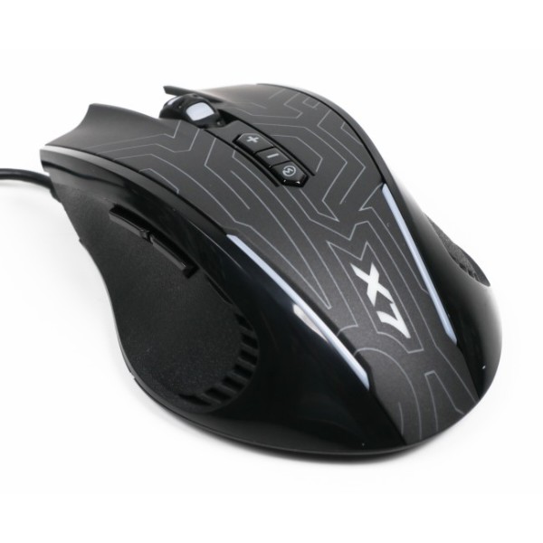 Фото - Миша дротова ігроваA4tech X87 Oscar Neon Black USB