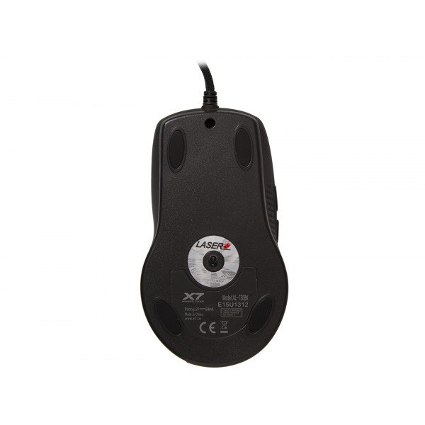 Фото - Миша дротова A4tech XL-750BK USB (Fiery Red)