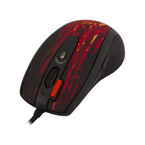 Фото - Миша дротова A4tech XL-750BK USB (Fiery Red)