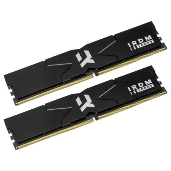 Фото - Память DDR Goodram 2x16GB/6400 DDR5 Black (IR-6400D564L32S/32GDC)