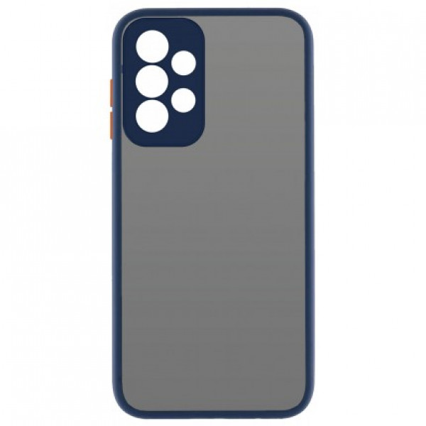 Фото - Чехол для смартфона MakeFuture Frame Matte PC+TPU Samsung A73 Blue (MCMF-SA73BL)