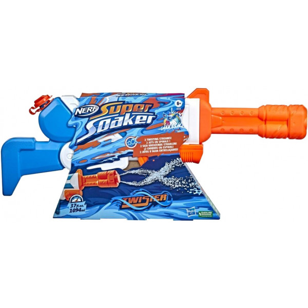 Фото - Водяний бластер
 Hasbro NERF SUPER SOAKER TWISTER (F3884)