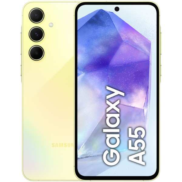 Фото - Смартфон Samsung Galaxy A55 5G 8/256Gb Awesome Lemon (SM-A556BZYCEUC) Фото - Смартфон Samsung Galaxy A55 5G 8/256Gb Awesome Lemon (SM-A556BZYCEUC)