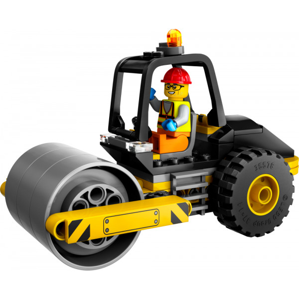 Фото - Конструктор LEGO City Будівельний паровий каток (60401)