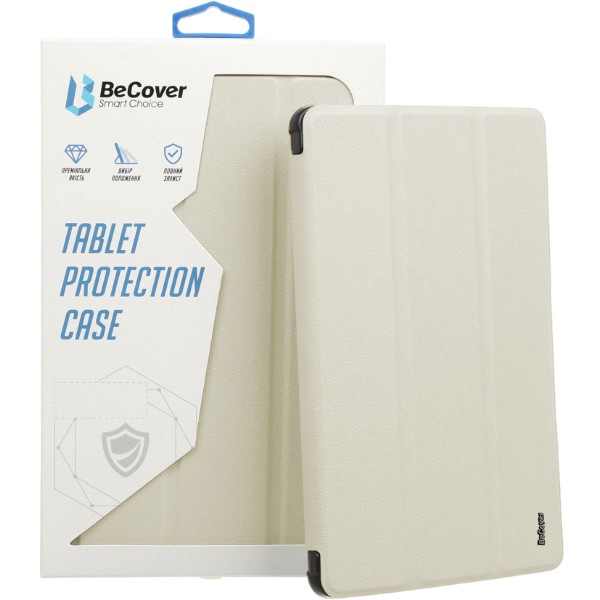 Фото - Чехол для планшета BeCover Tri Fold Soft TPU Silicone for Apple iPad Air (4/5) 2020/2022 10.9'' Beige (711734)