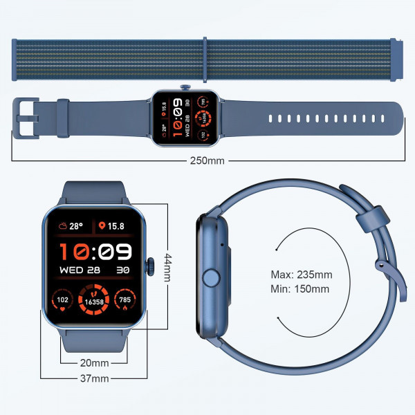 Фото - Смарт-часы Blackview R50 Blue