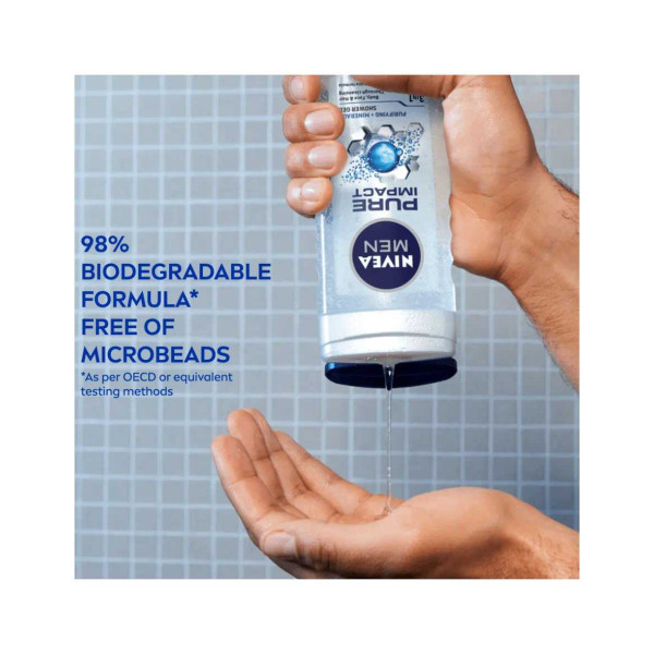 Фото - Гель для душу NIVEA Чоловічий Pure Impact 500 мл
