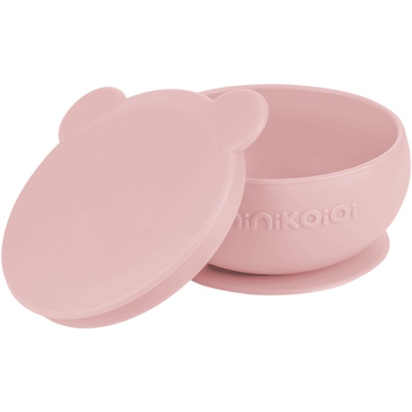 Фото - Тарелка для малыша MinikOiOi Bowly - Pinky Pink (101080002)