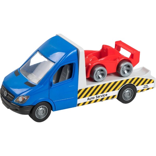 Фото - Коллекционная спецтехника Tigres Mercedes-Benz Sprinter эвакуатор Синий (39661)