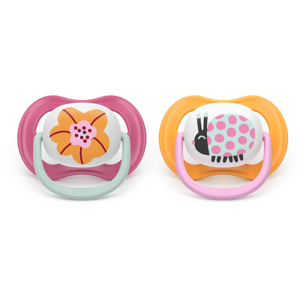 Фото - Ортодонтична пустушка Philips Avent Ultra Air, 6-18 міс. (SCF080/27)