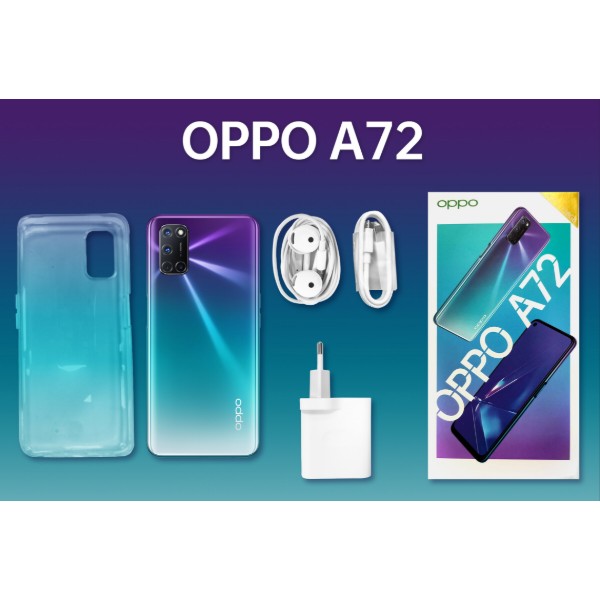 Фото - Смартфон OPPO A72 4/128Gb Stream White
