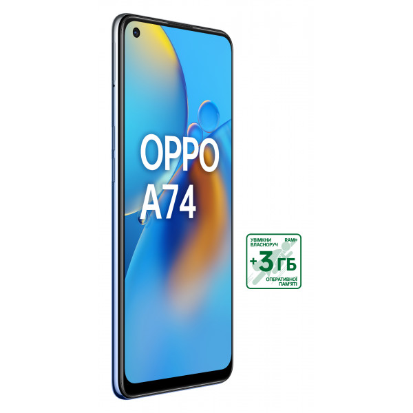 Фото - Смартфон OPPO A74 4/128Gb Blue