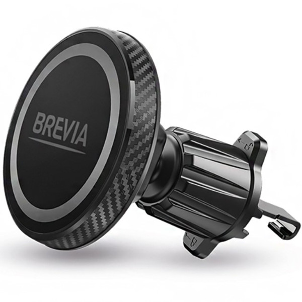 Фото - Автотримач Brevia AirVent Ultra MagCircle Magsafe (48010)