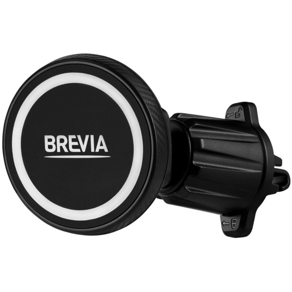Фото - Автотримач Brevia AirVent Ultra MagCircle Magsafe (48010)