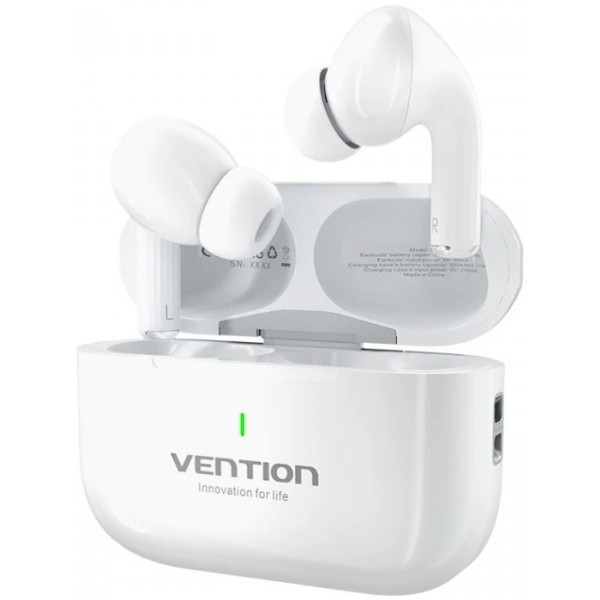 Фото - Навушники вкладиші бездротові TWS Vention Elf Earbuds ECHO LITE E11 White (NBVW0)
