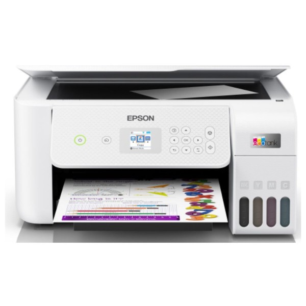 Фото - БФП кольорового друку Epson EcoTank L3266 USB Wi-Fi 4 (C11CJ66411)