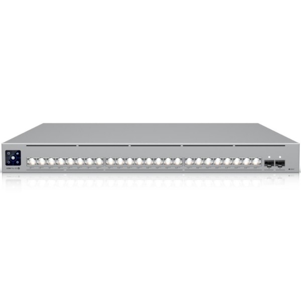 Фото - Коммутатор локальної мережі (Switch) Ubiquiti USW-PRO-XG-24-POE