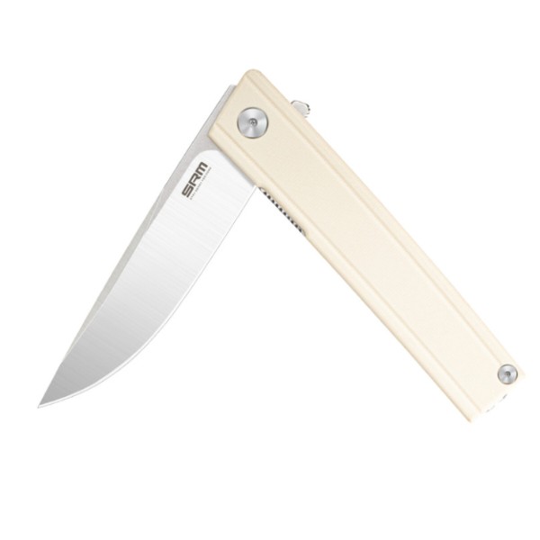 Фото - Нож туристический SRM Gent 401LC-GT White