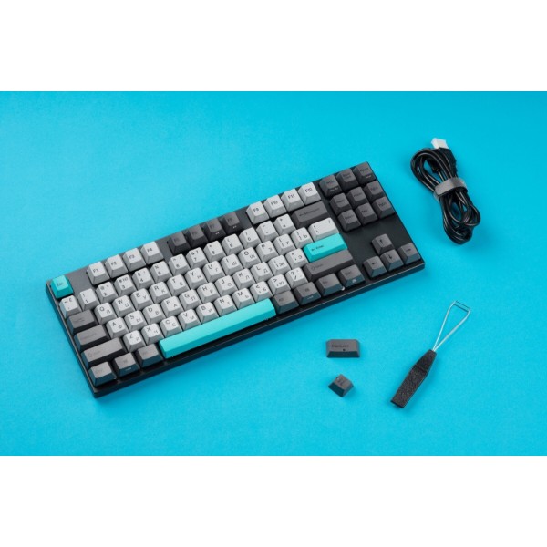 Фото - Клавіатура бездротова ігрова Varmilo APT87 Moonlight, C-TK Red, WL/USB-A, White Led (A92A023D4A5A17A007)