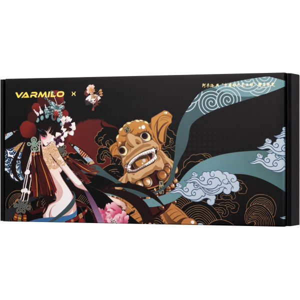 Фото - Клавіатура бездротова ігрова Varmilo APT87 Beijing Opera, Daisy L, WL/USB-A, White Led (A92A028F9A5A17A025)