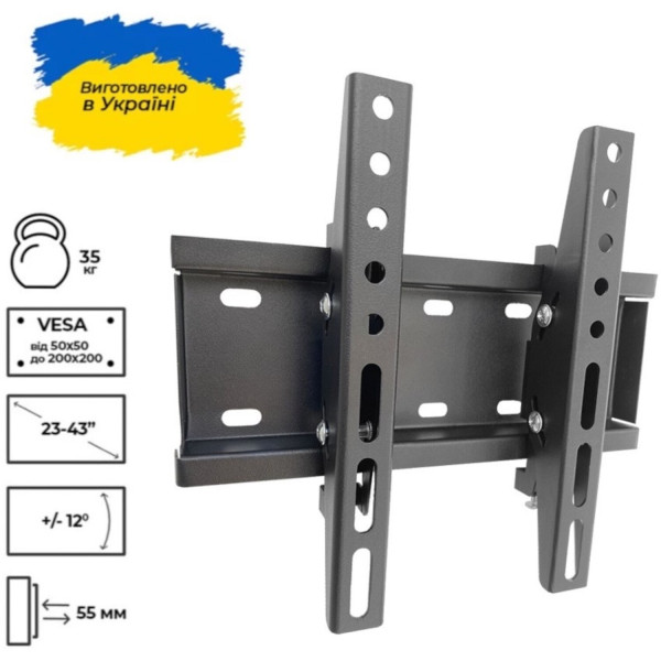 Фото - Кріплення для телевізора SECTOR TV20T Black