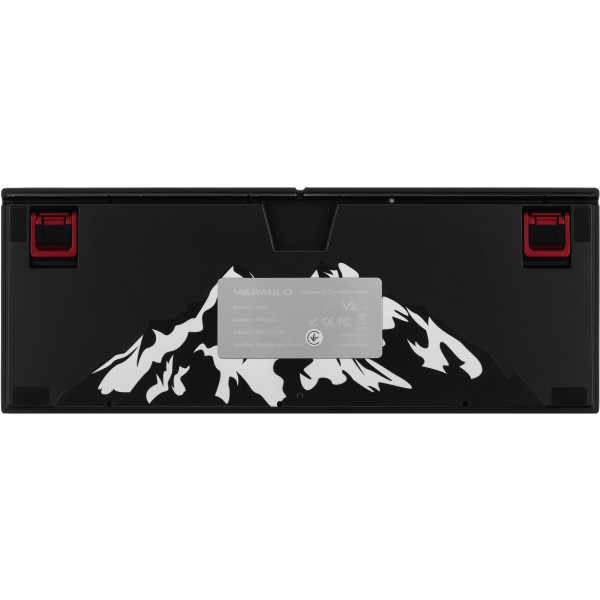 Фото - Клавіатура дротова ігрова Varmilo APG87 Summit R1, K-Prestige Silent, WL/USB-A, White Led (A94A050F8A5A17A007)