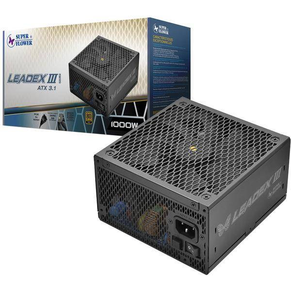 Фото - Блок живлення для ПК Super Flower ATX3.1 1000W LEADEX III GOLD (SF-1000F14GE))