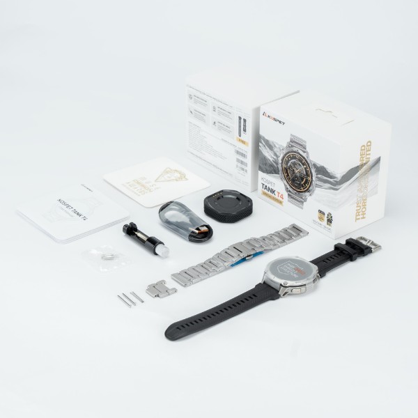 Фото - Смарт-годинник KOSPET TANK T4 SE SILVER