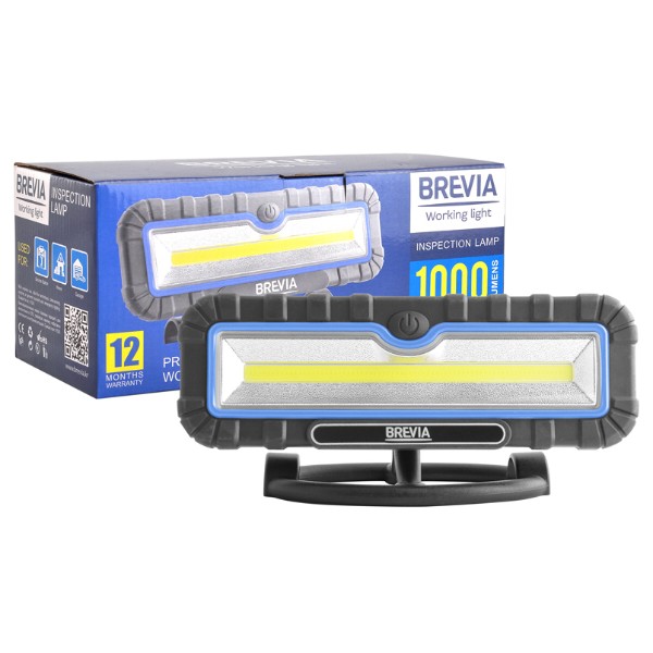 Фото - Ліхтар акумуляторний Brevia 10W COB 1000lm 4000mAh (11510)