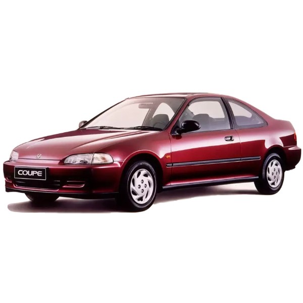 Фото - EVA килимки в салон авто EVAtech для Civic Honda 1991-1995 5 покоління Coupe EU HA1463C5RBB