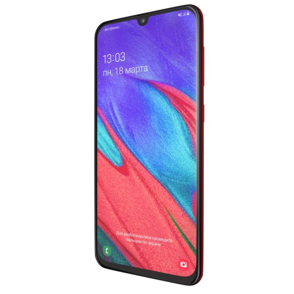 Фото - Смартфон Samsung Galaxy A40 64Gb Red (SM-A405FZRD)