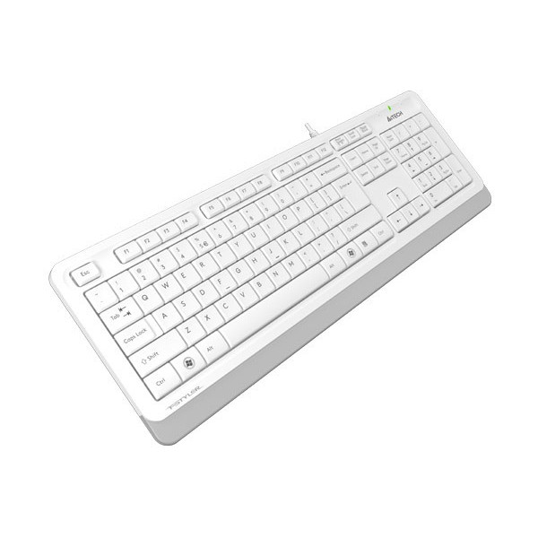 Фото - Клавіатура дротова A4tech FK10 (White)