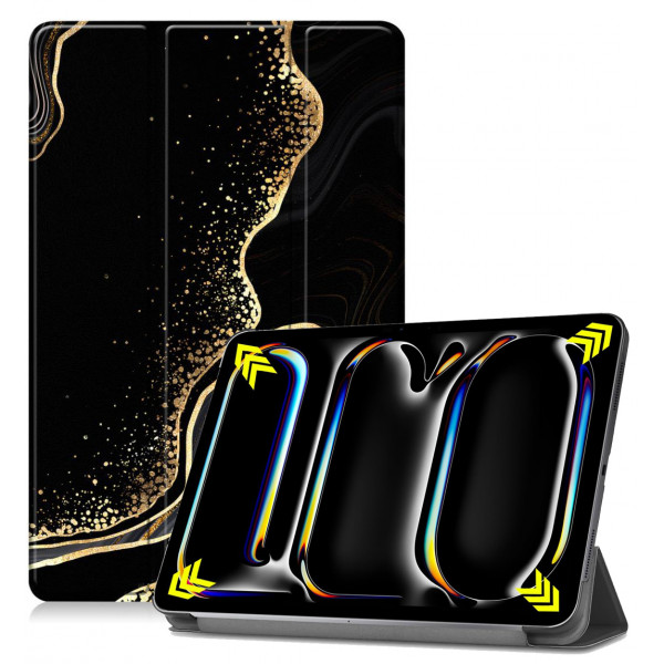 Фото - Чехол для планшета BeCover Smart Case for Apple iPad Pro 11'' M4 2024 Black Abstraction (711630)