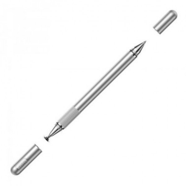 Фото - Уцінка - Стилус Baseus Golden Cudgel Capacitive Silver (ACPCL-0S)