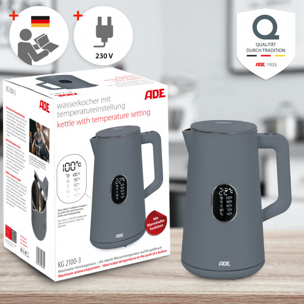 Фото - Электрический чайник ADE KG 2100-3