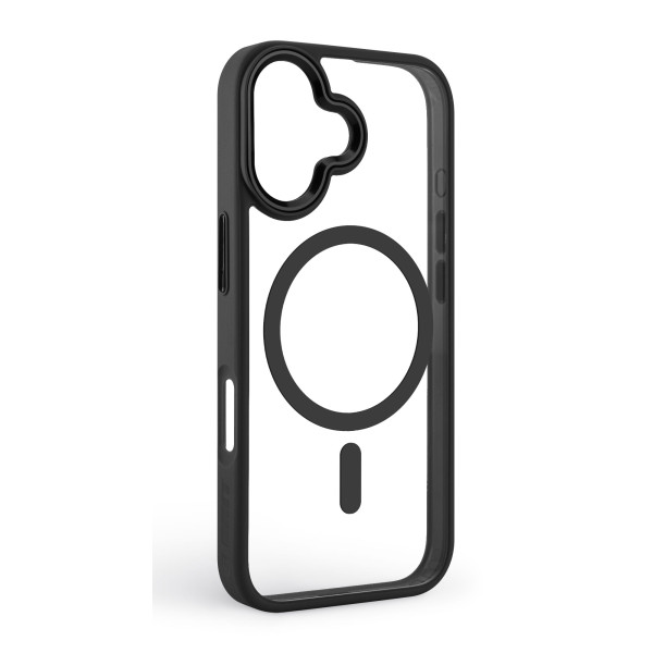 Фото - Чохол для смартфону Armorstandart Unit MagCase for Apple iPhone 17 Black + Orange Button Set (ARM90579)