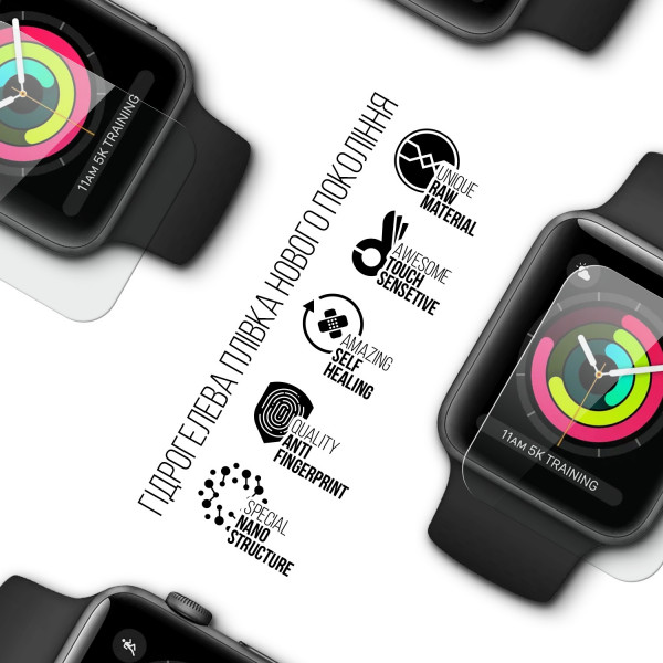 Фото - Защитная пленка для смарт-часов Armorstandart Apple Watch 1/2/3 38mm 6 шт. (ARM57913)