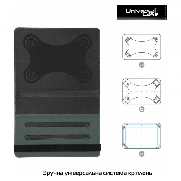 Фото - Чохол для планшета Armorstandart Elastic Band 10 Black (ARM59075)