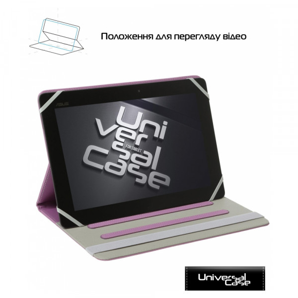 Фото - Чохол для планшета Armorstandart Elastic Band 10 Purple (ARM59077)