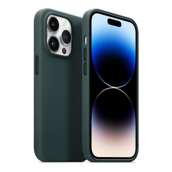 Фото - Чехол для смартфона Armorstandart Fake Leather for Apple iPhone 14 Pro Shirt Green (ARM64399)