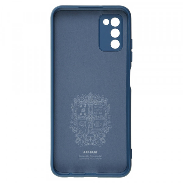 Фото - Чохол для смартфону Armorstandart ICON Case for Samsung A03s Camera cover Dark Blue (ARM64527)