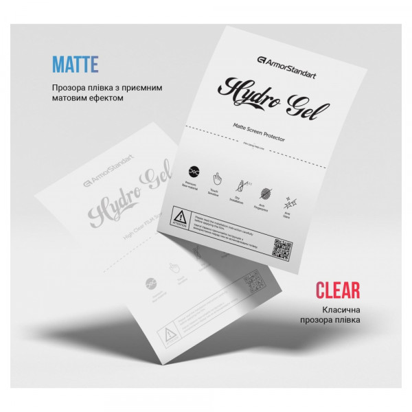Фото - Захисна плівка для смартфону Armorstandart Clear + Matte for Apple iPhone SE 2022/2020/8/7 (ARM66859)